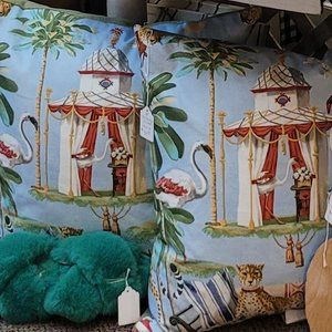 NIGHT IN INDIA DAWN PILLOW